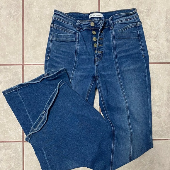 Flying Monkey Denim - Flying Monkey Flare Jeans Womens Size 28